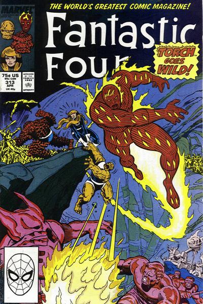 Fantastic Four #313 [Direct]-Very Good (3.5 – 5)