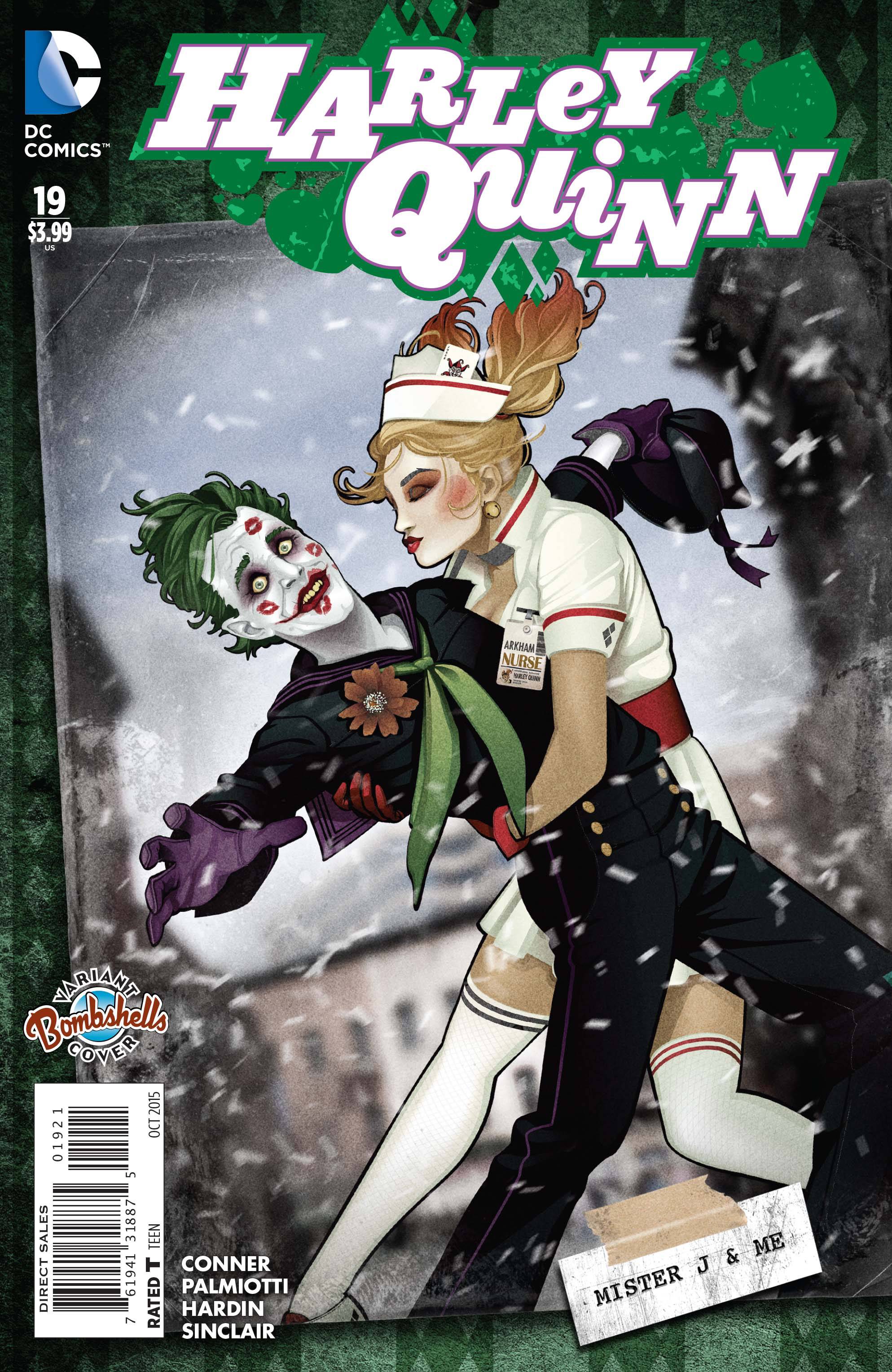 Harley Quinn #19 Bombshells Variant Edition (2014)