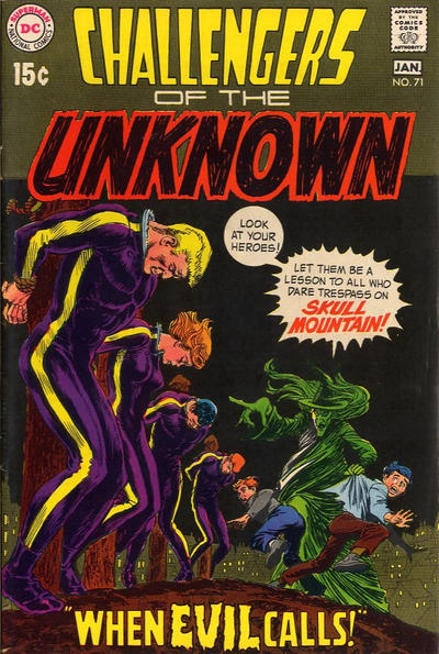 Challengers of The Unknown #71 - Vg/Fn