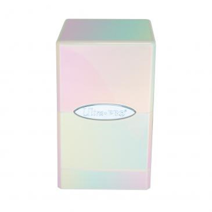 Ultra Pro Satin Tower Deck Box: 100+ Specialty -Iridescent