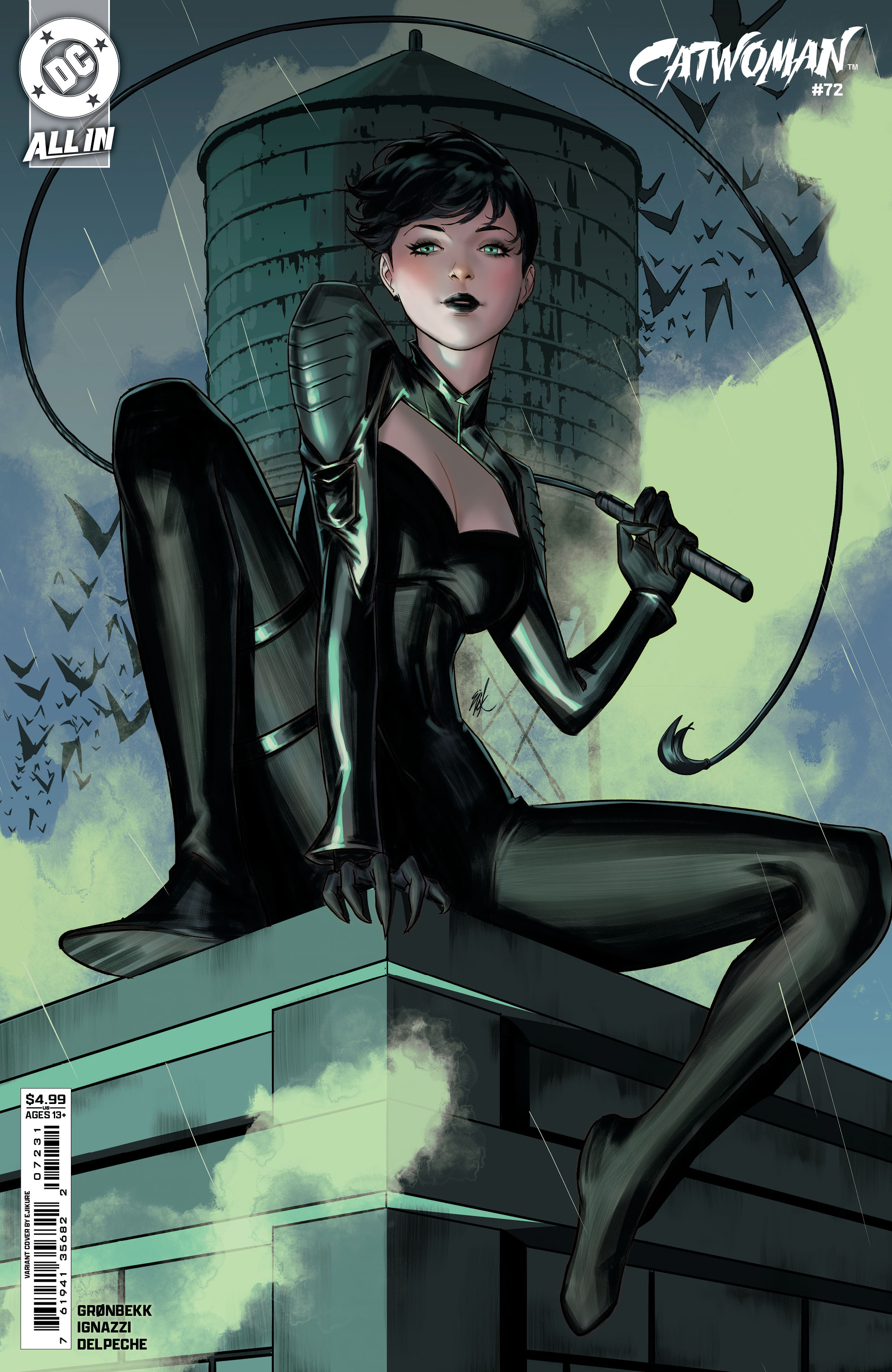 Catwoman #72 Cover C Ejikure Card Stock Variant