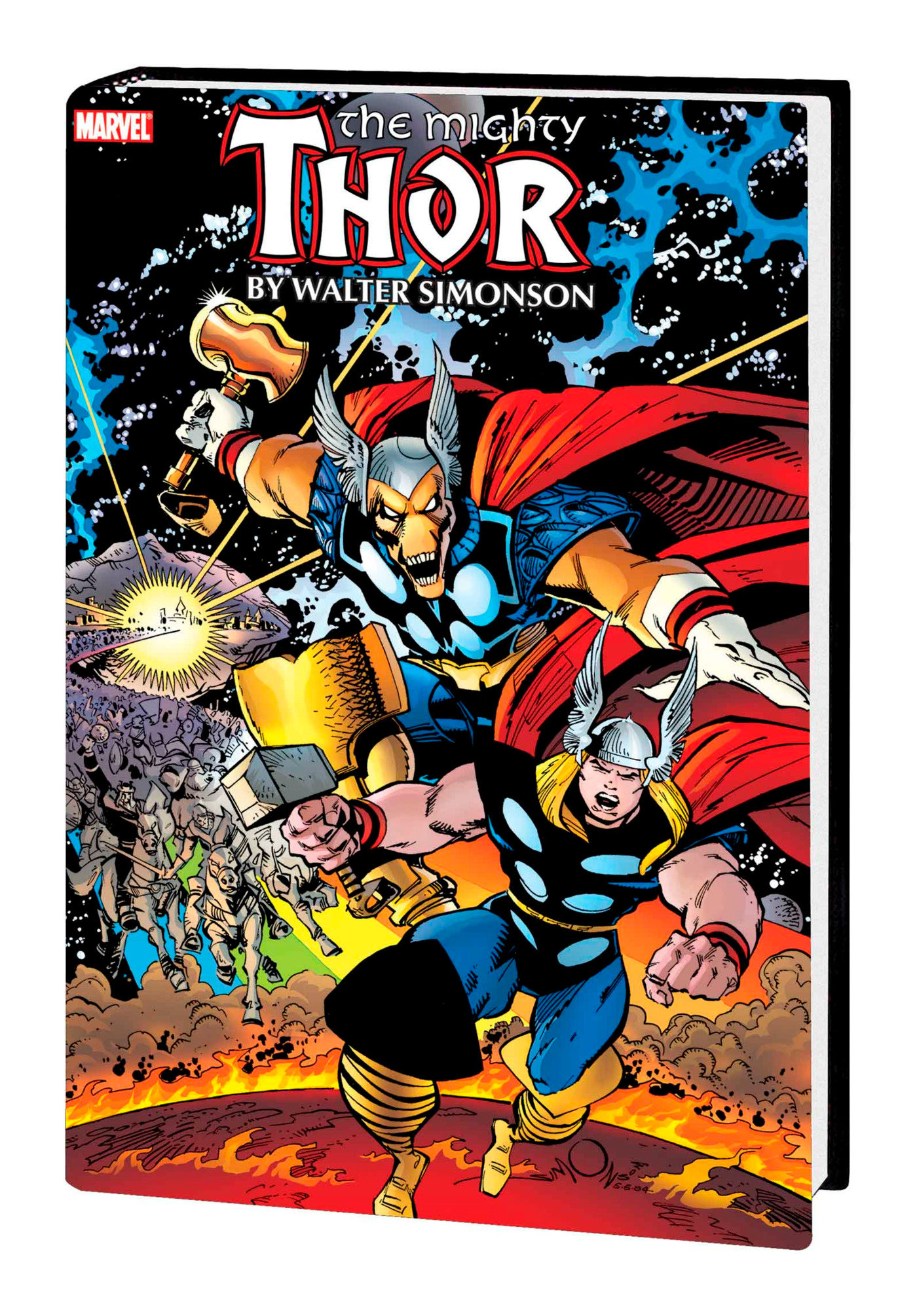 Thor by Walter Simonson Omnibus Hardcover Variant (2024 Printing) (Direct Market Variant)