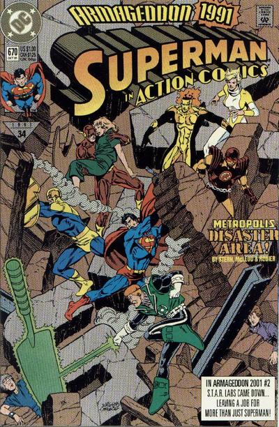 Action Comics #670 [Direct]