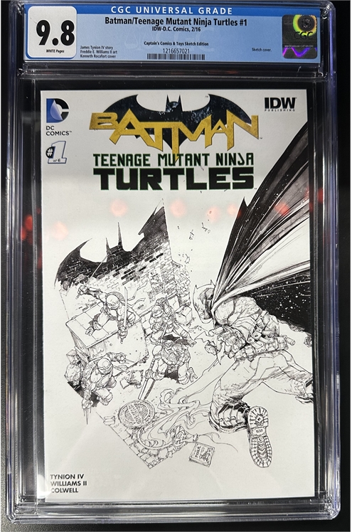 Batman/Teenage Mutant Ninja Turtles #1 Cgc 9.8