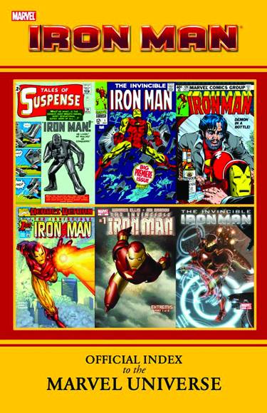 Iron Man Official Index To The Marvel Universe Graphic Novel