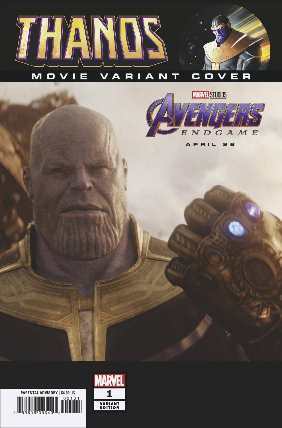 Thanos #1 Movie Variant (Of 6)