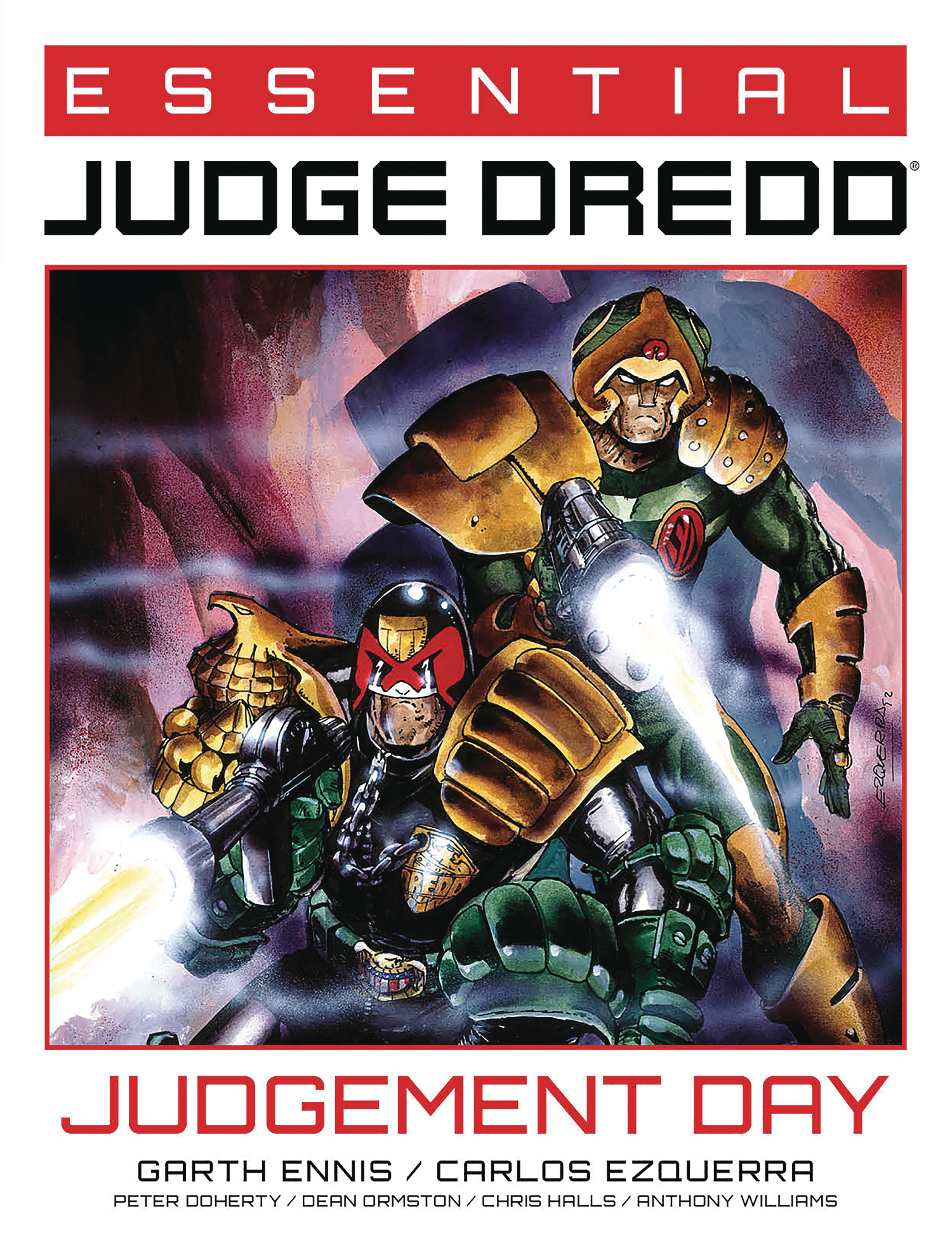 Essential Judge Dredd Judgement Day Graphic Novel