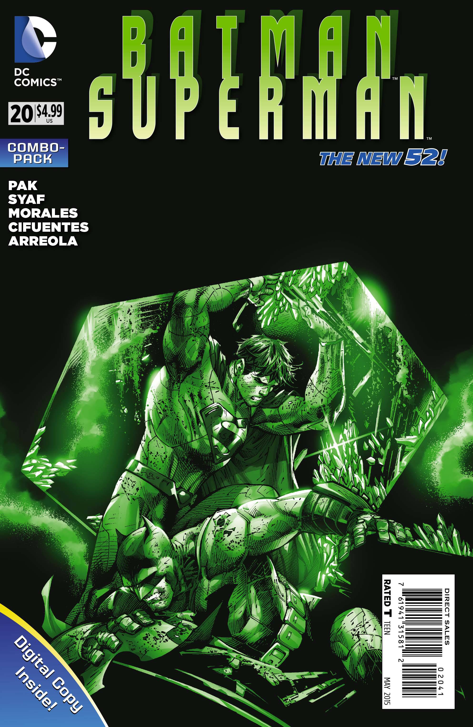 Batman Superman #20 (2013) Combo Pack