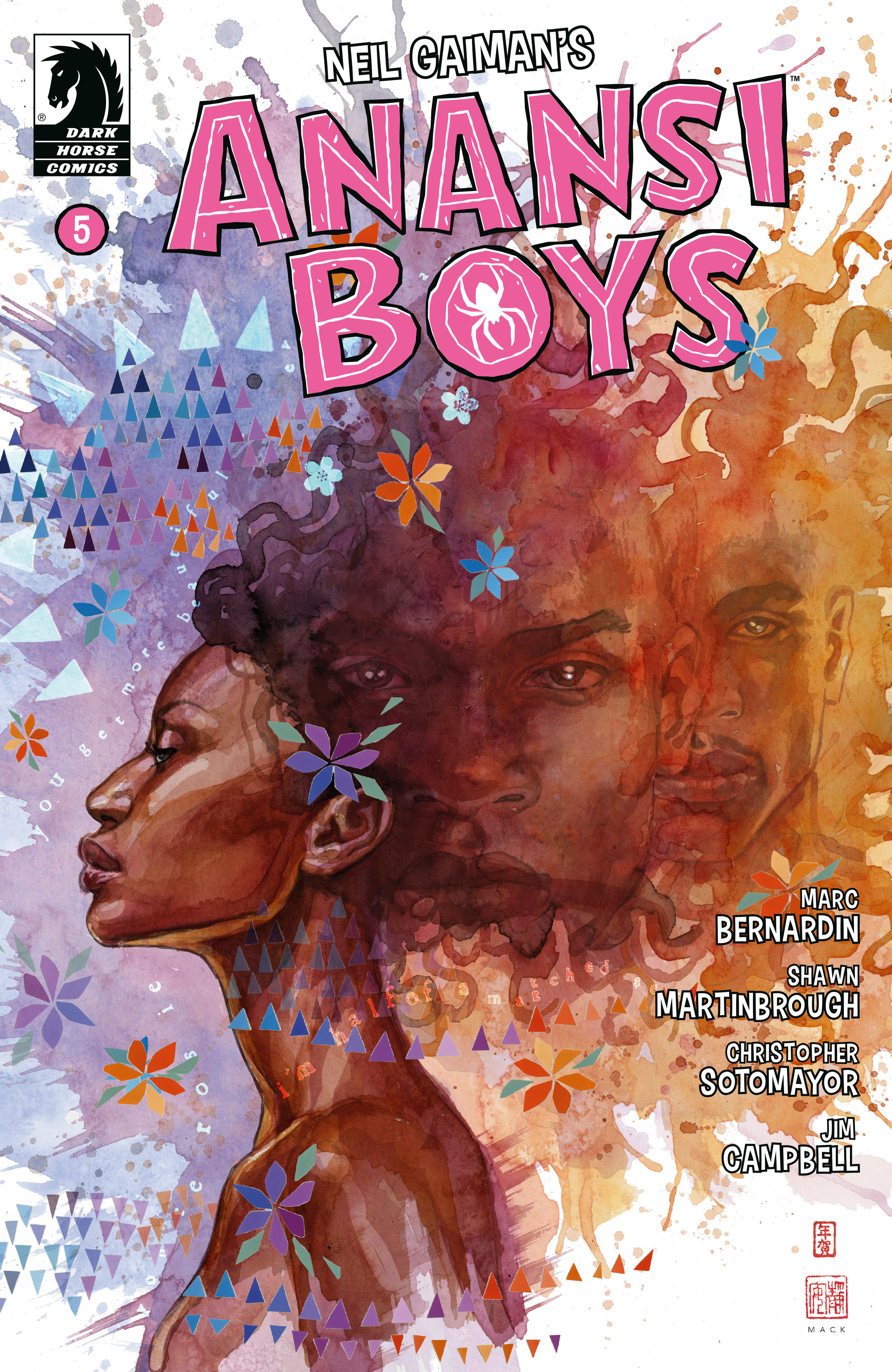 Anansi Boys #5 Cover A (David Mack)