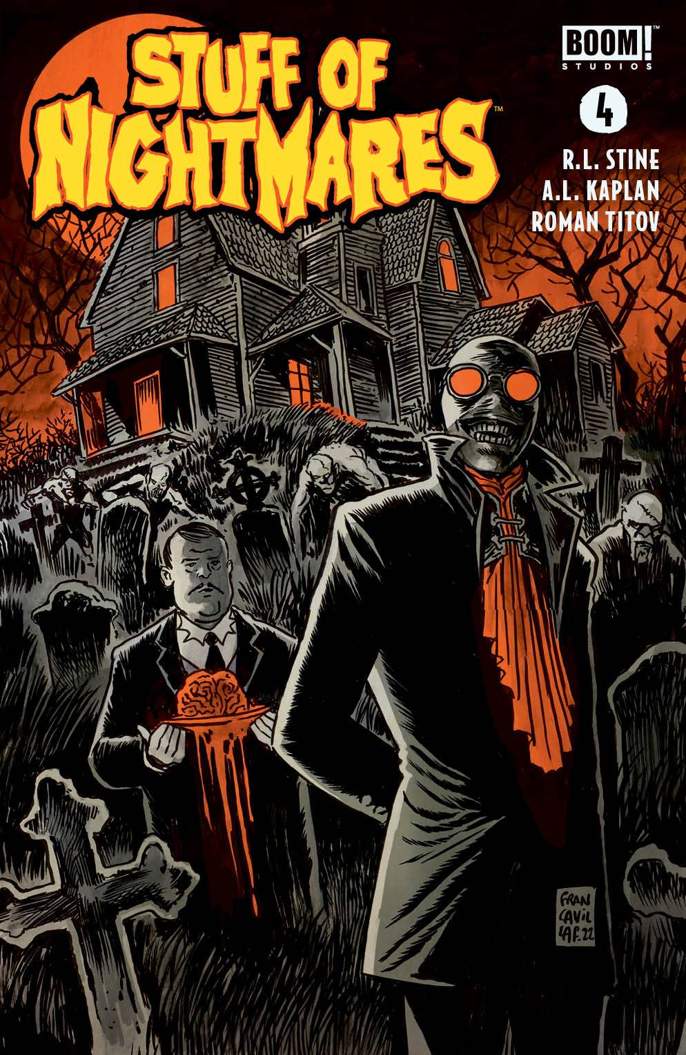 Stuff of Nightmares #4 Cover A Francavilla (Of 4)