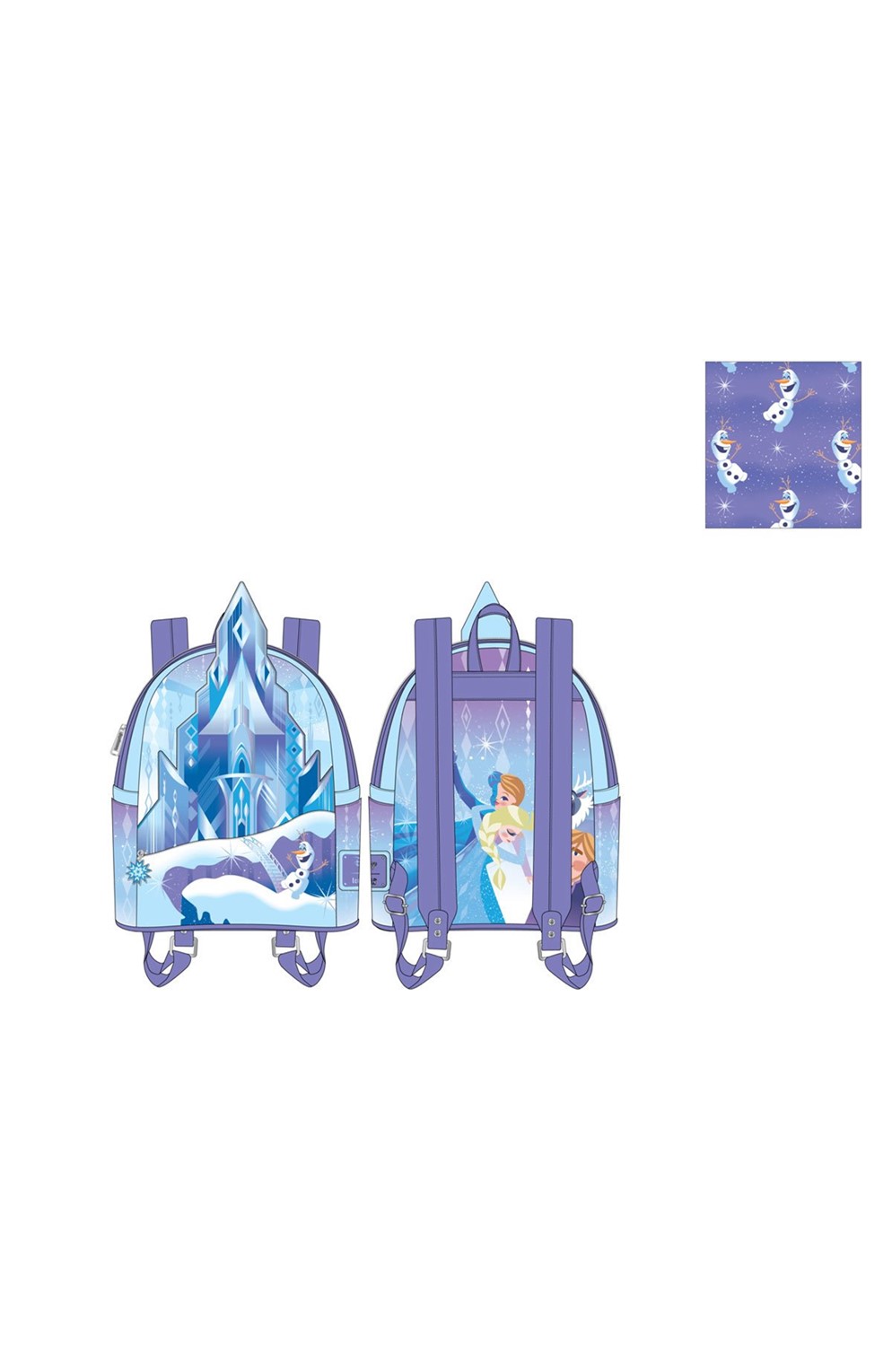 Frozen Elsa Ice Castle Mini-Backpack