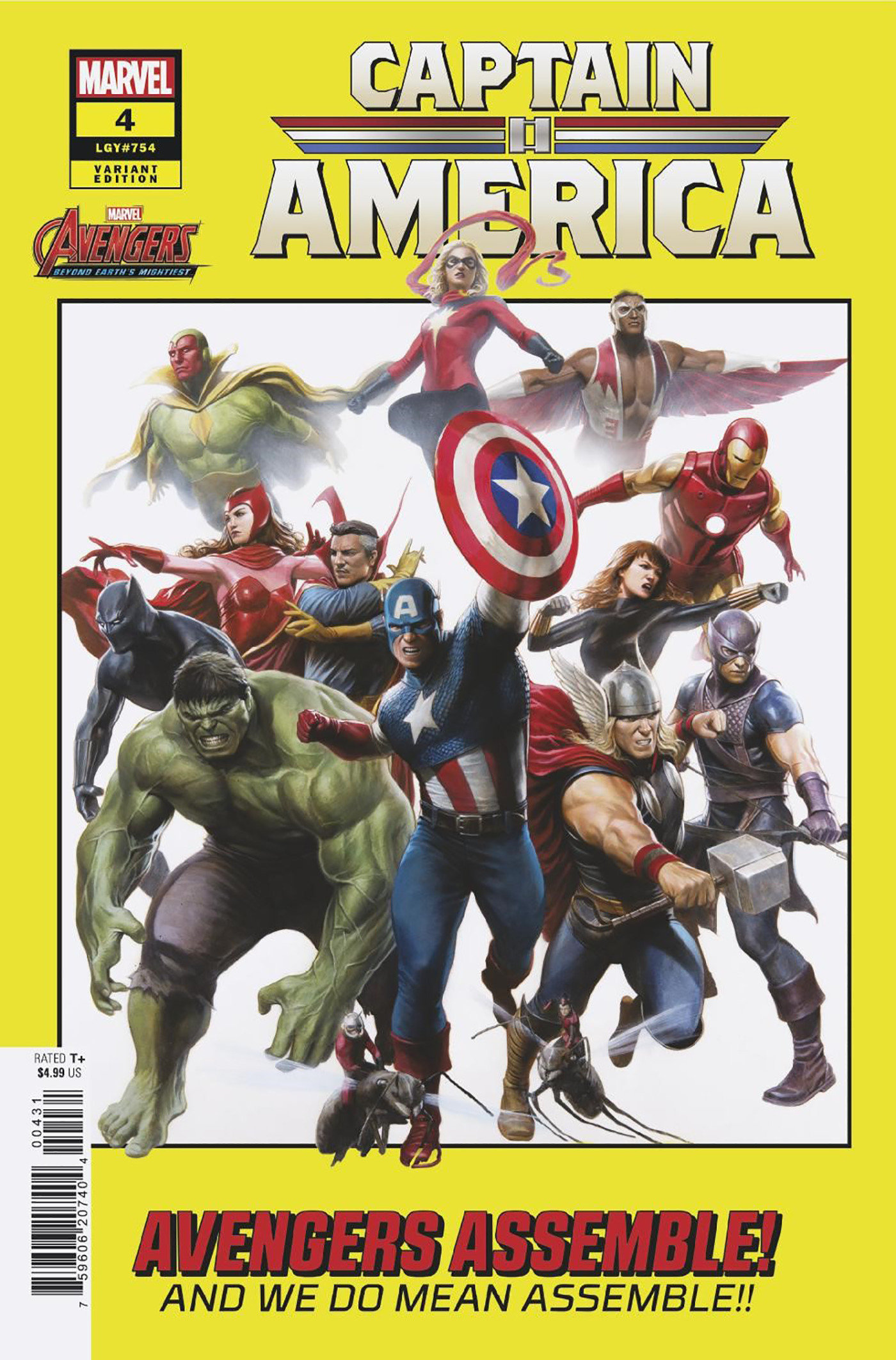 Captain America #4 Adi Granov Avengers 60th Variant