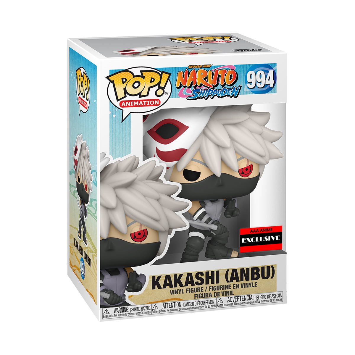 Naruto: Shippuden Kakashi (Anbu) Pop! Vinyl Figure - Aaa Exclusive