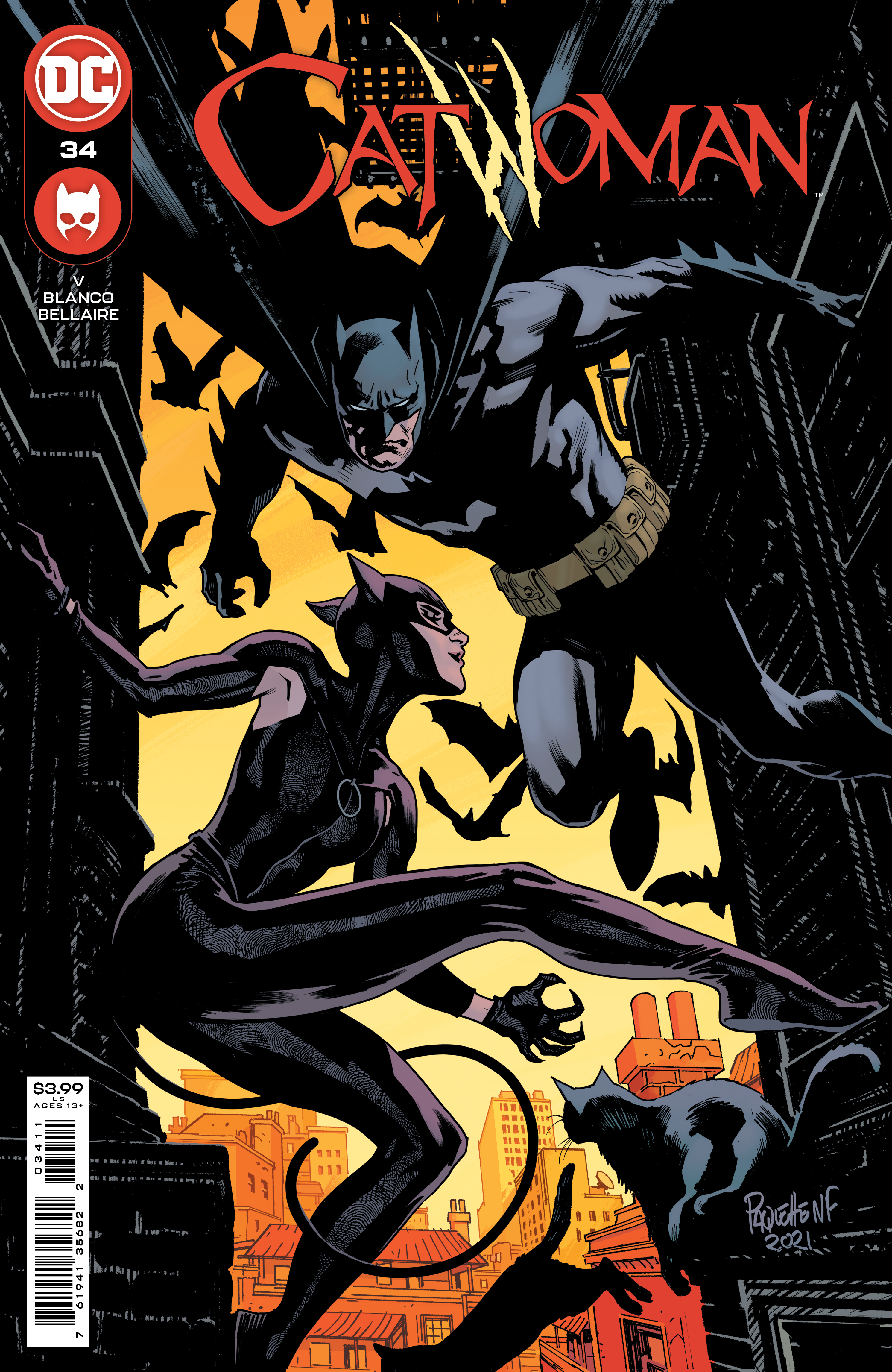 Catwoman #34 Cover A Yanick Paquette (2018)