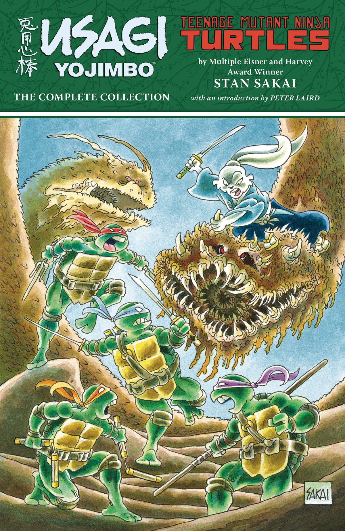 Usagi Yojimbo Teenage Mutant Ninja Turtles Graphic Novel Complete Collection