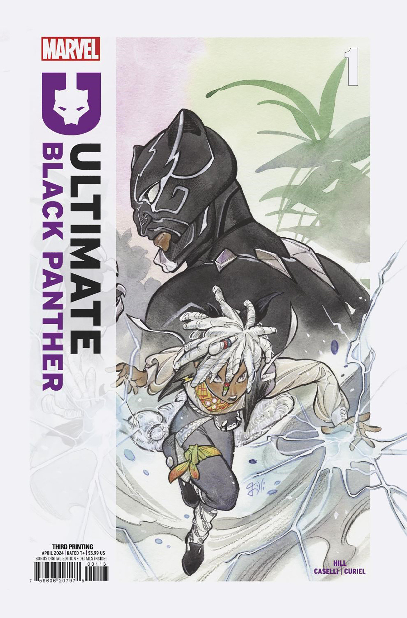 Ultimate Black Panther #1 3rd Printing Peach Momoko Variant