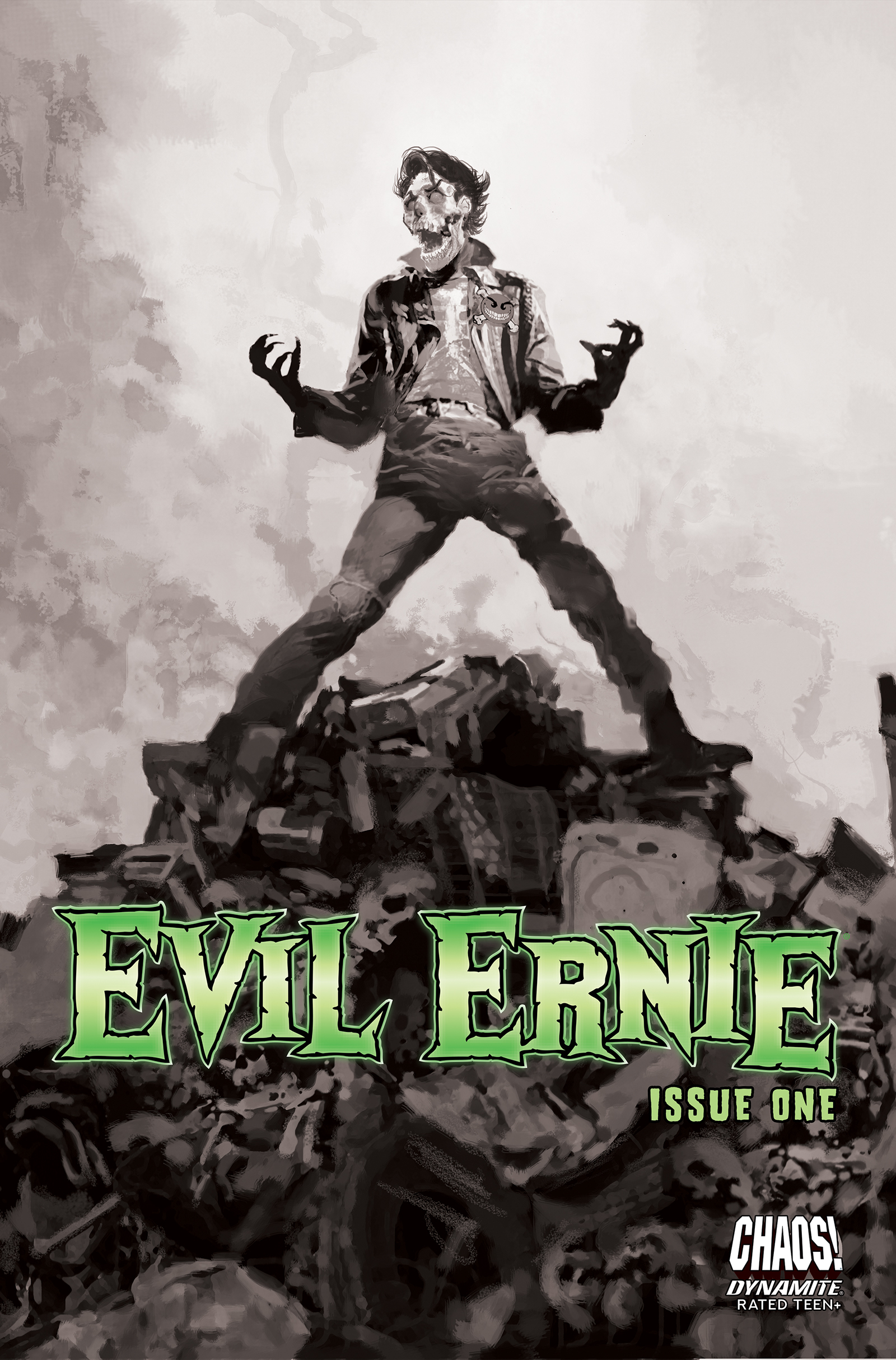 EVIL ERNIE #1 (2021) - GRADE NM - LIMITED 1/20 RETAILER INCENTIVE VARIANT  COVER!