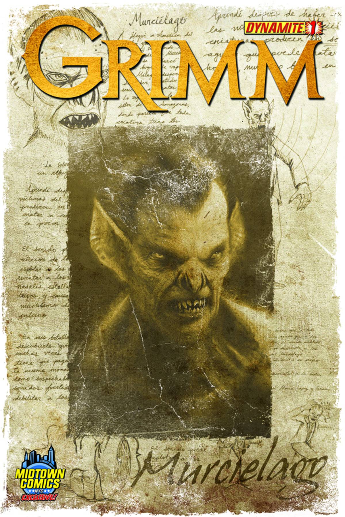 Dynamic Forces Grimm #1 Midtown Cover