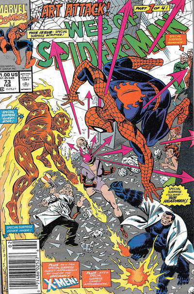 Web of Spider-Man #73 [Newsstand]-Very Good (3.5 – 5)