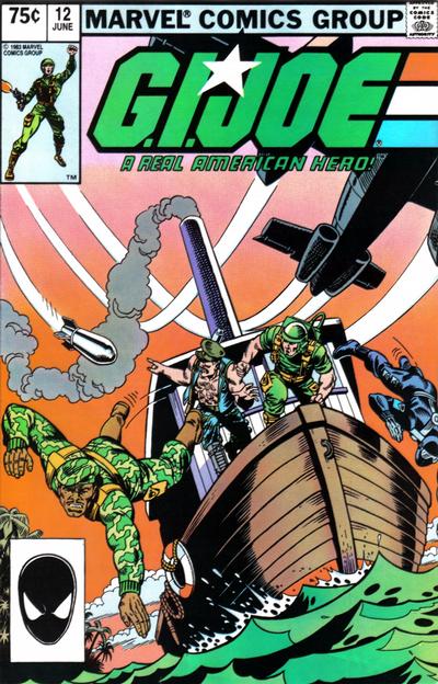 G.I. Joe, A Real American Hero #12 [Second Print]-Very Good (3.5 – 5)