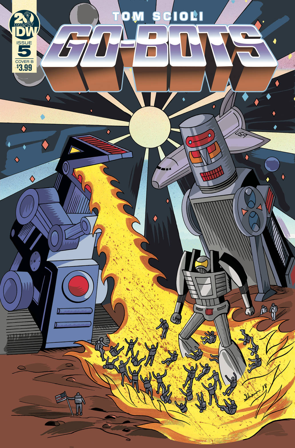 Go-Bots #5 Cover B Shaw