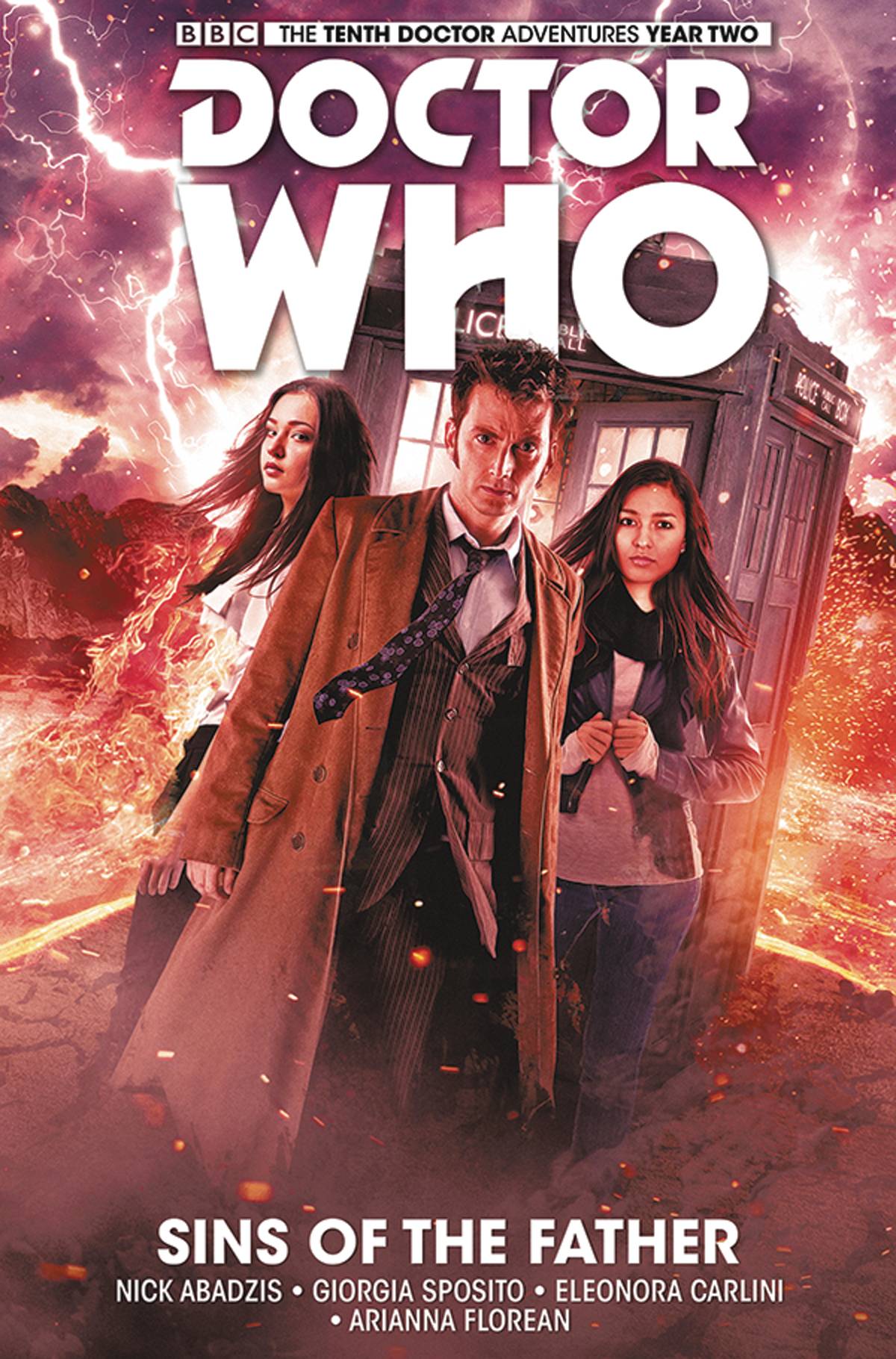 Doctor Who 10th Doctor Hardcover Graphic Novel Volume 6 Sins of the Father