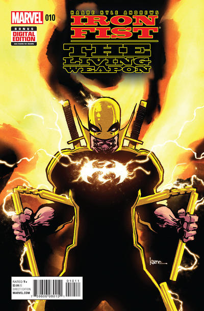 Iron Fist, The Living Weapon #10-Very Fine (7.5 – 9)