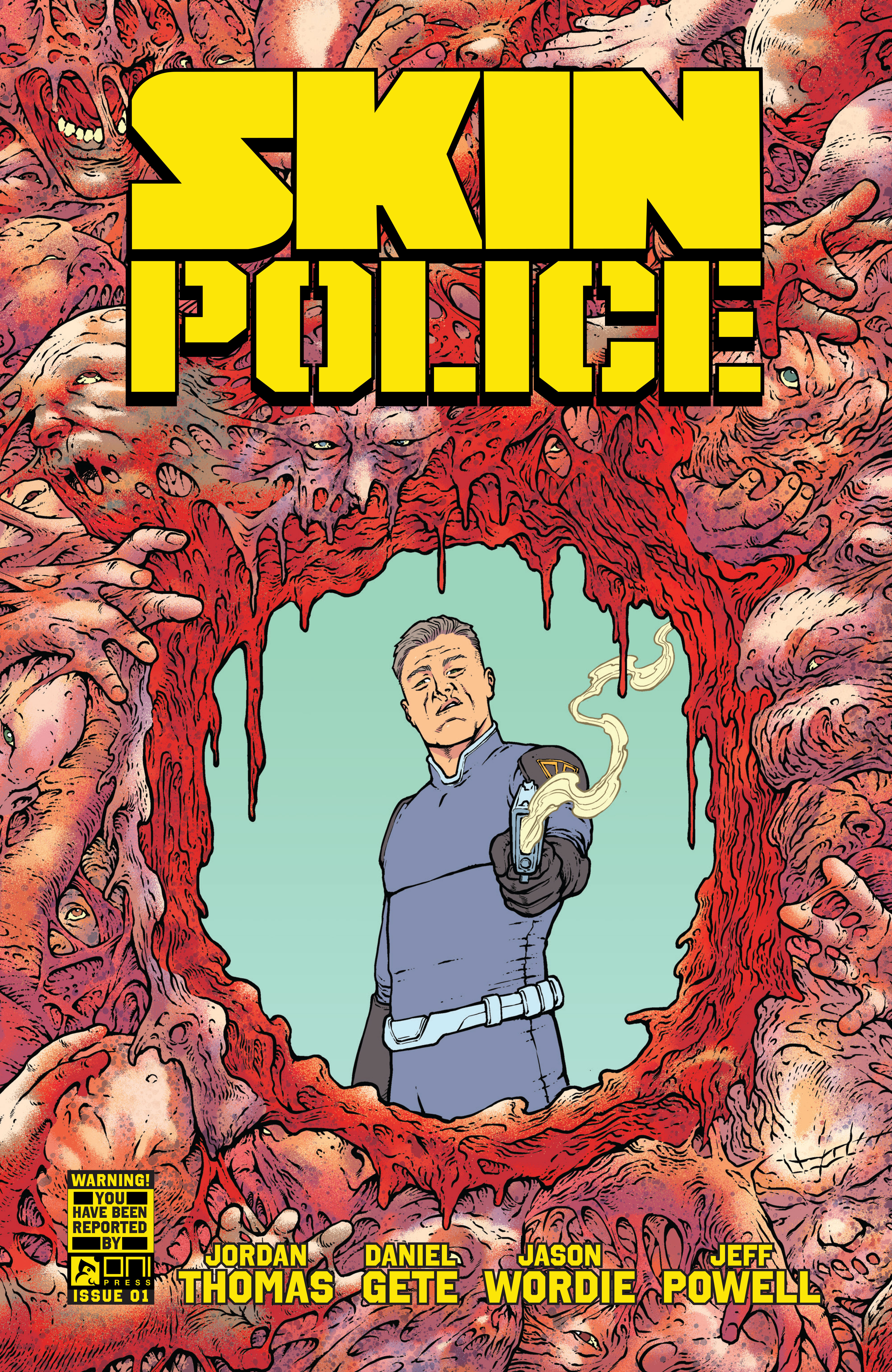 Skin Police #1 Cover A Daniel Gete Jason Wordie Variant (Mature) (Of 4)