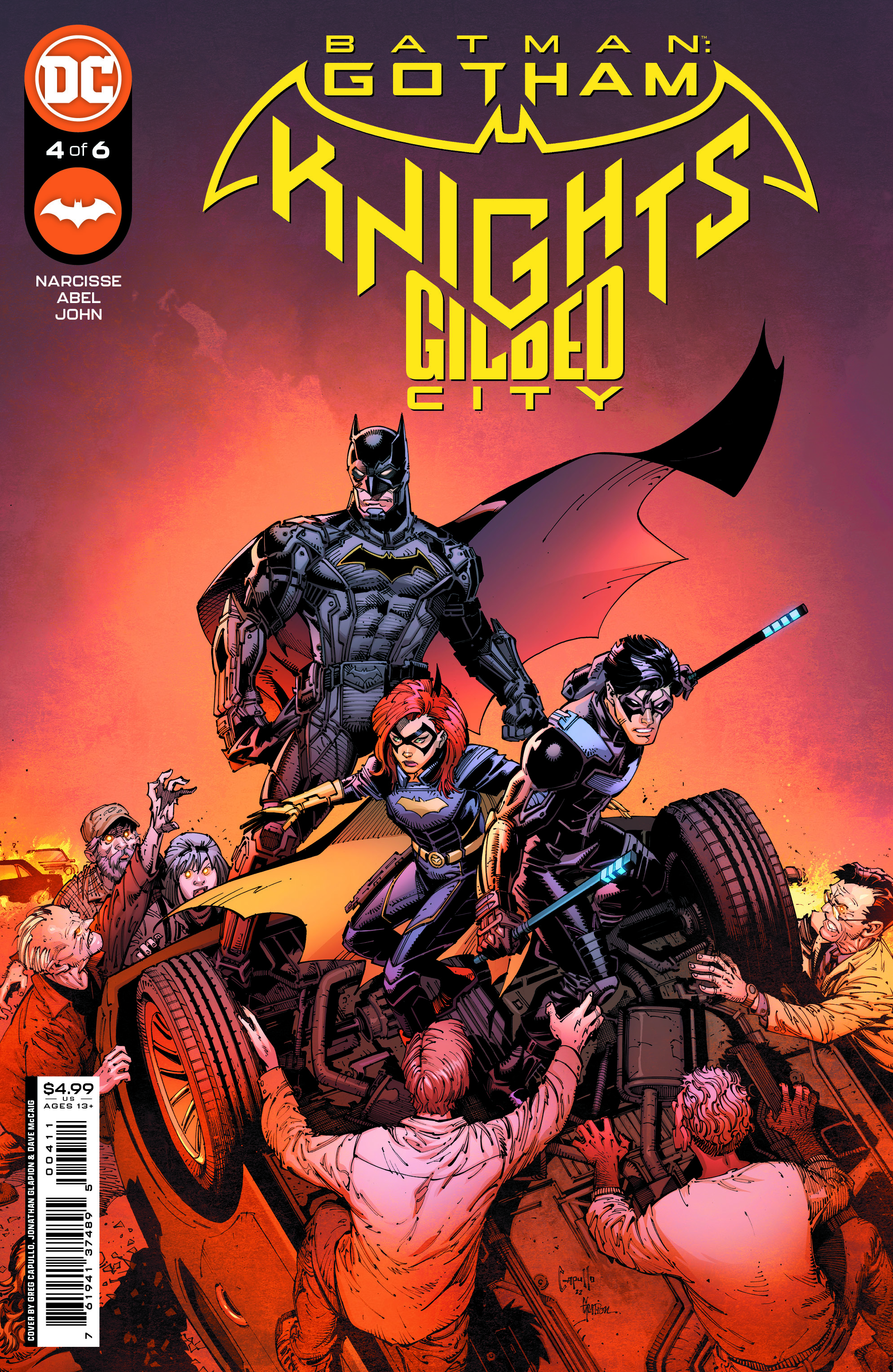 Batman Gotham Knights Gilded City #4 Cover A Greg Capullo (Of 6)