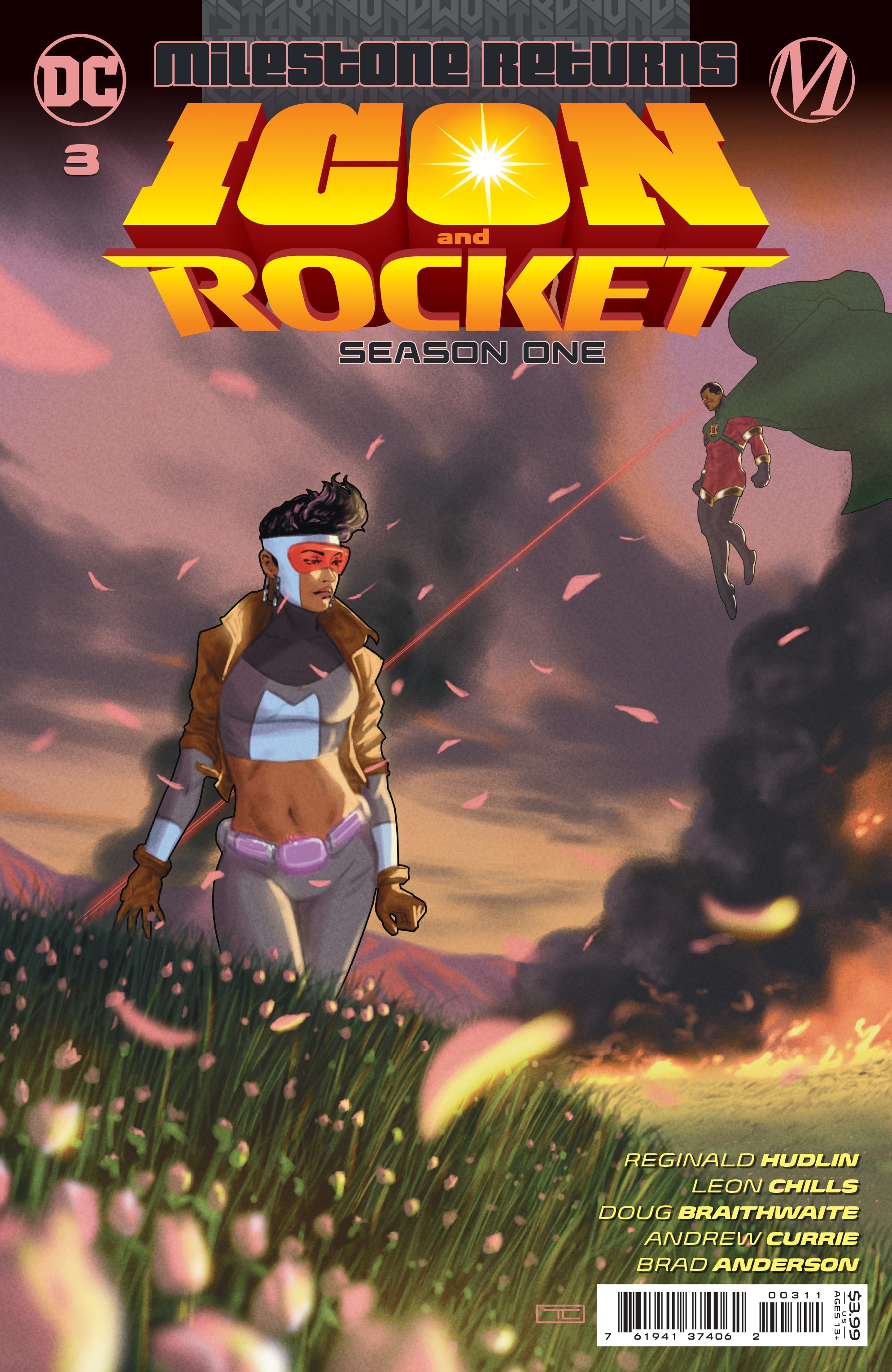Icon & Rocket Season One #3 Cover A Taurin Clarke (Of 6)
