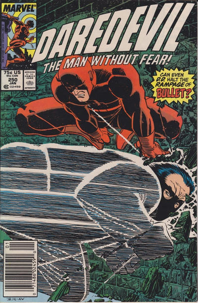 Daredevil #250 [Newsstand]-Fine (5.5 – 7)