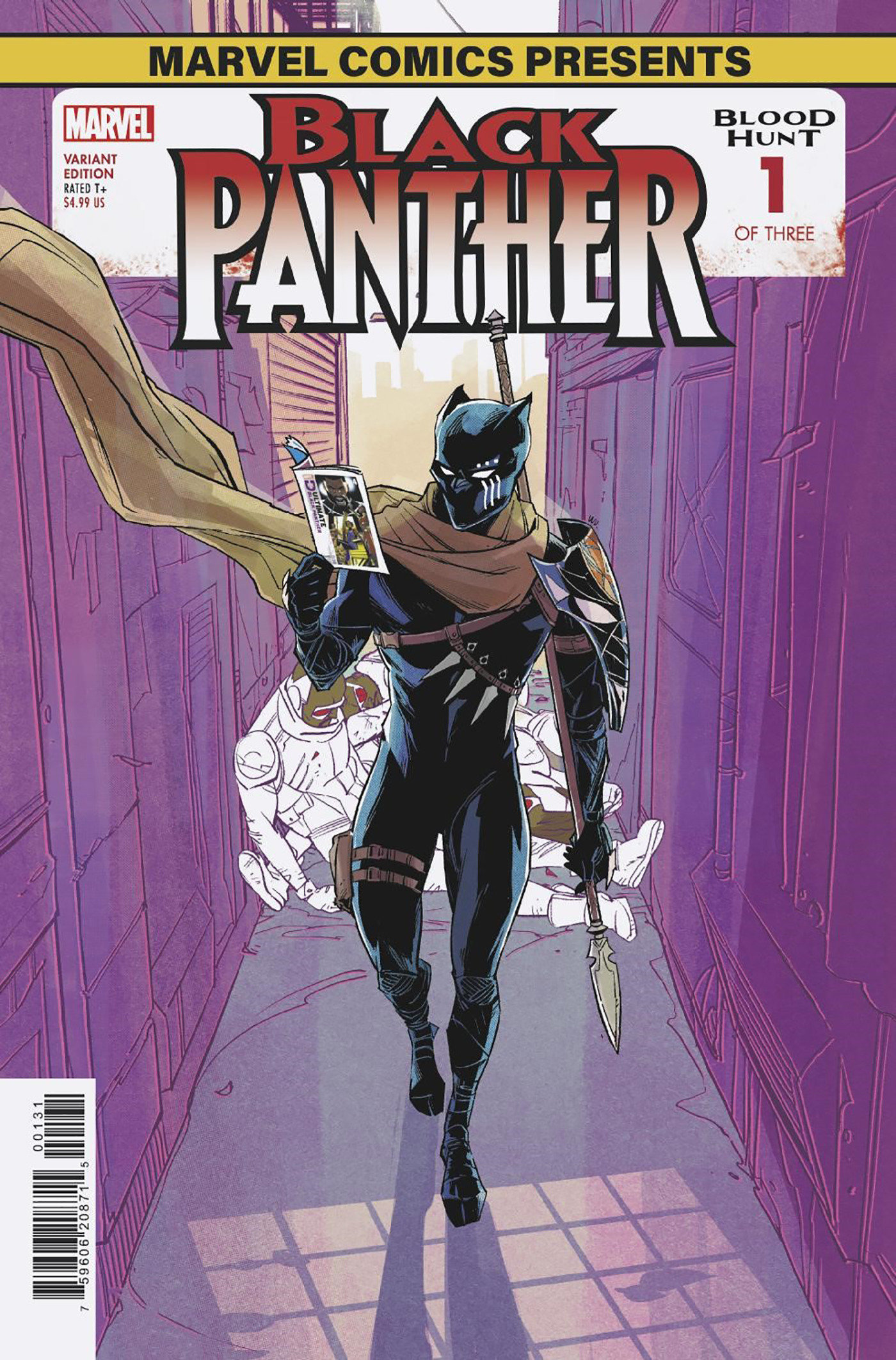Black Panther: Blood Hunt #1 Wu Marvel Comics Presents Variant