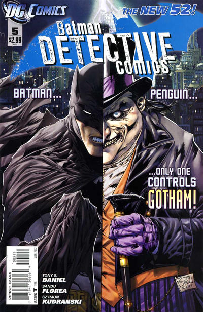 Detective Comics #5 [Newsstand](2011)-Very Fine (7.5 – 9)