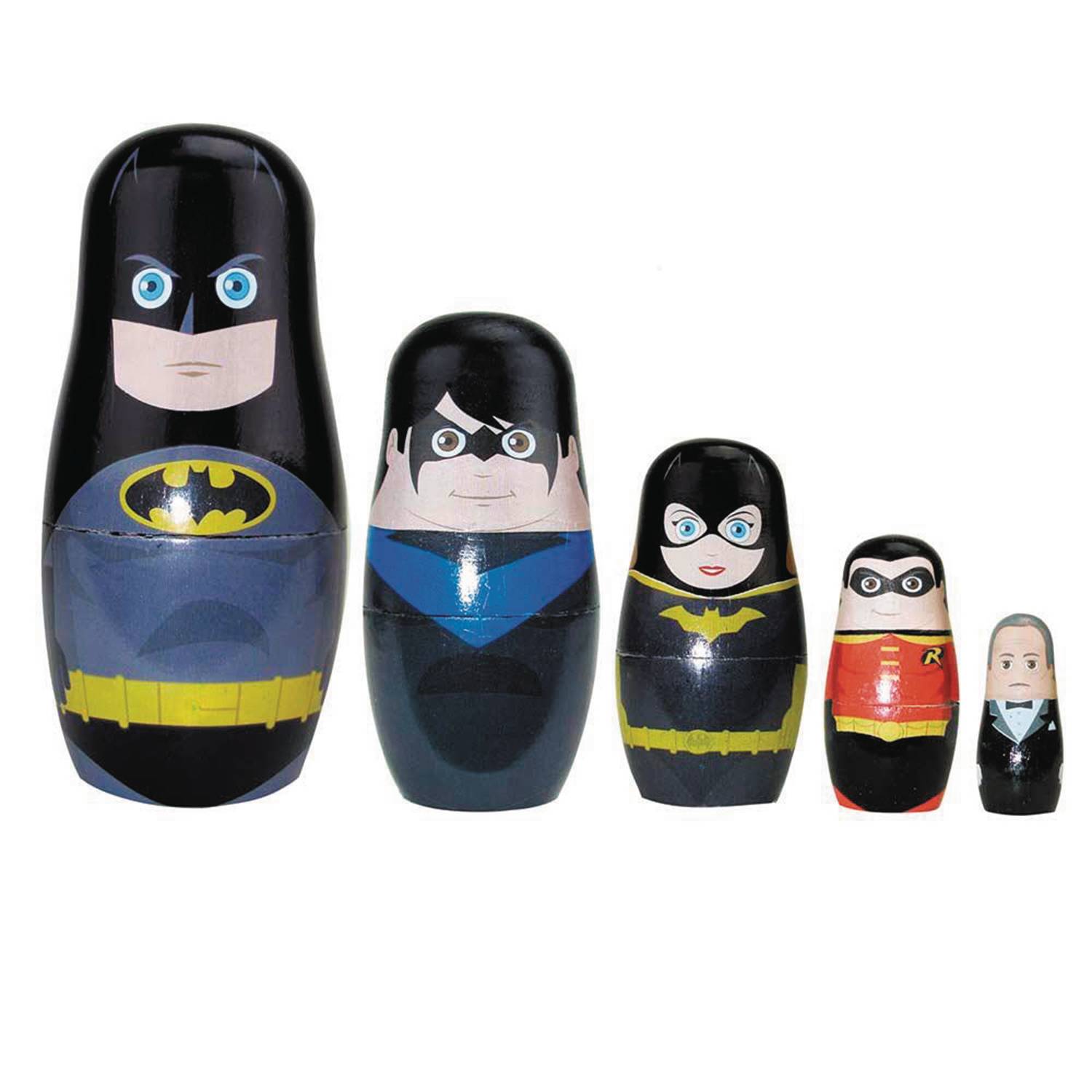 DC Comics Batman Family Nesting Dolls Set