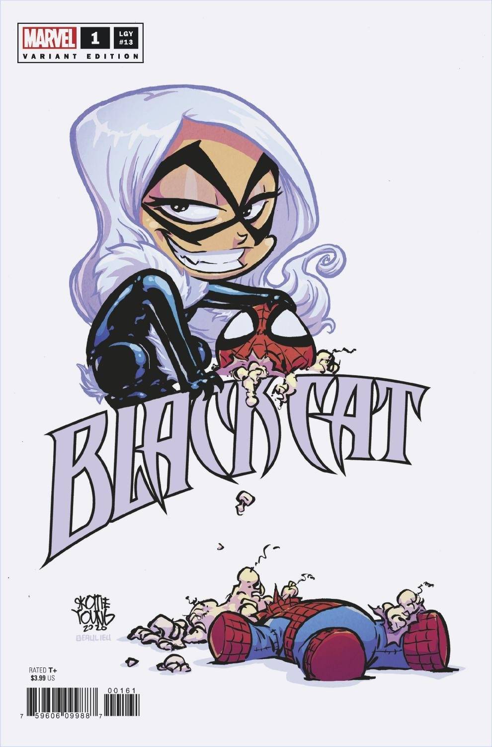 Black Cat #1 Young Variant King In Black (2020)