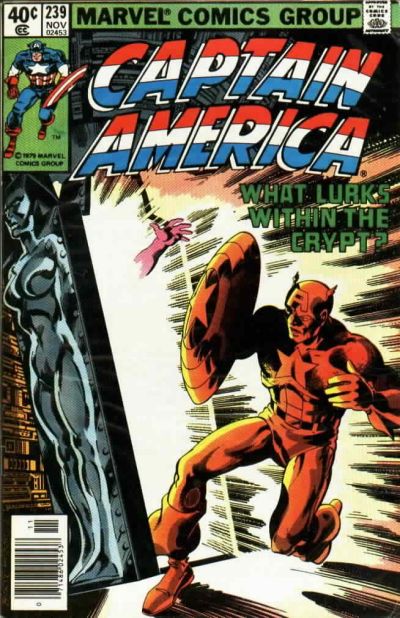 Captain America #239 [Newsstand]-Fine (5.5 – 7)