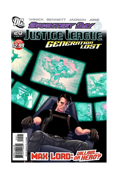 Justice League Generation Lost #20 Variant Edition (Brightest Day)