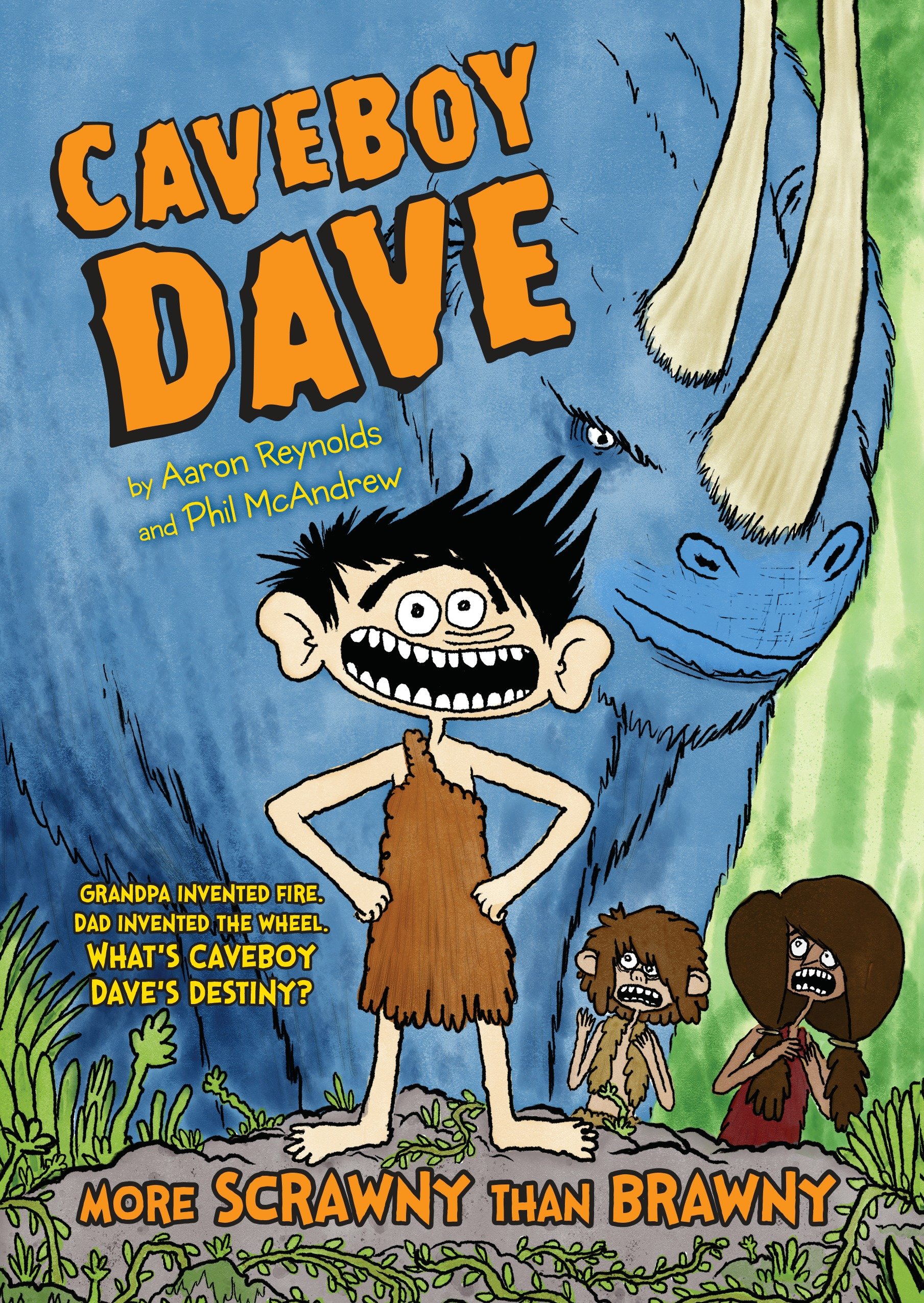Caveboy Dave Hardcover Graphic Novel Volume 1 More Scrawny Than Brawny