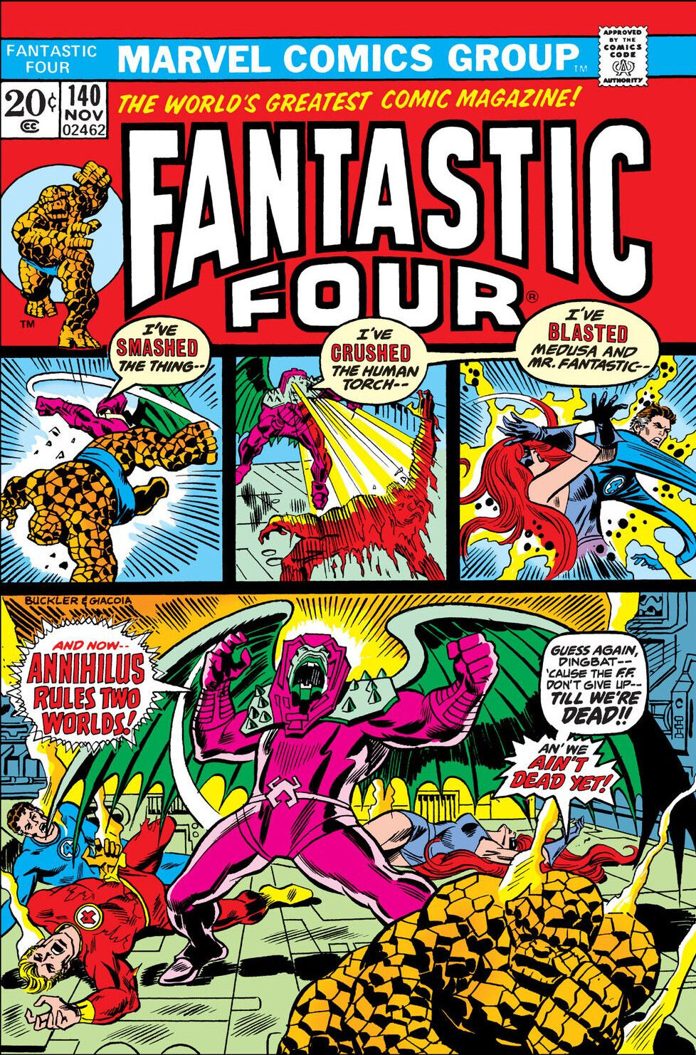 Fantastic Four Volume 1 #140