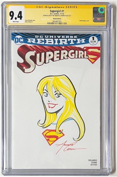 Supergirl #1 (2016) Cgc Signature Series