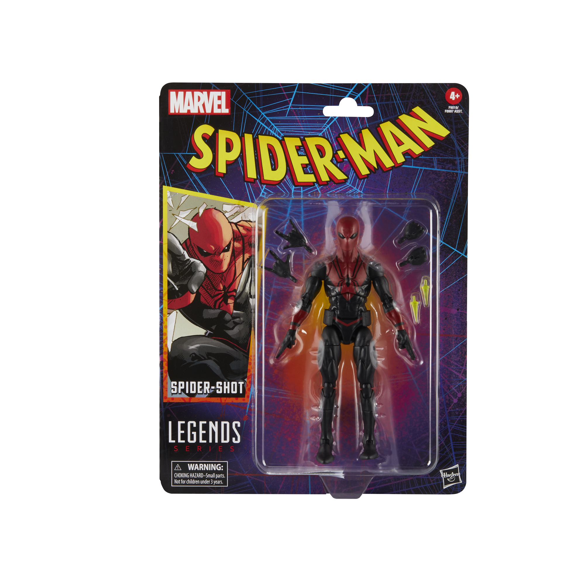 Spider-Man Legends Retro Spider-Shot 6in Action Figure