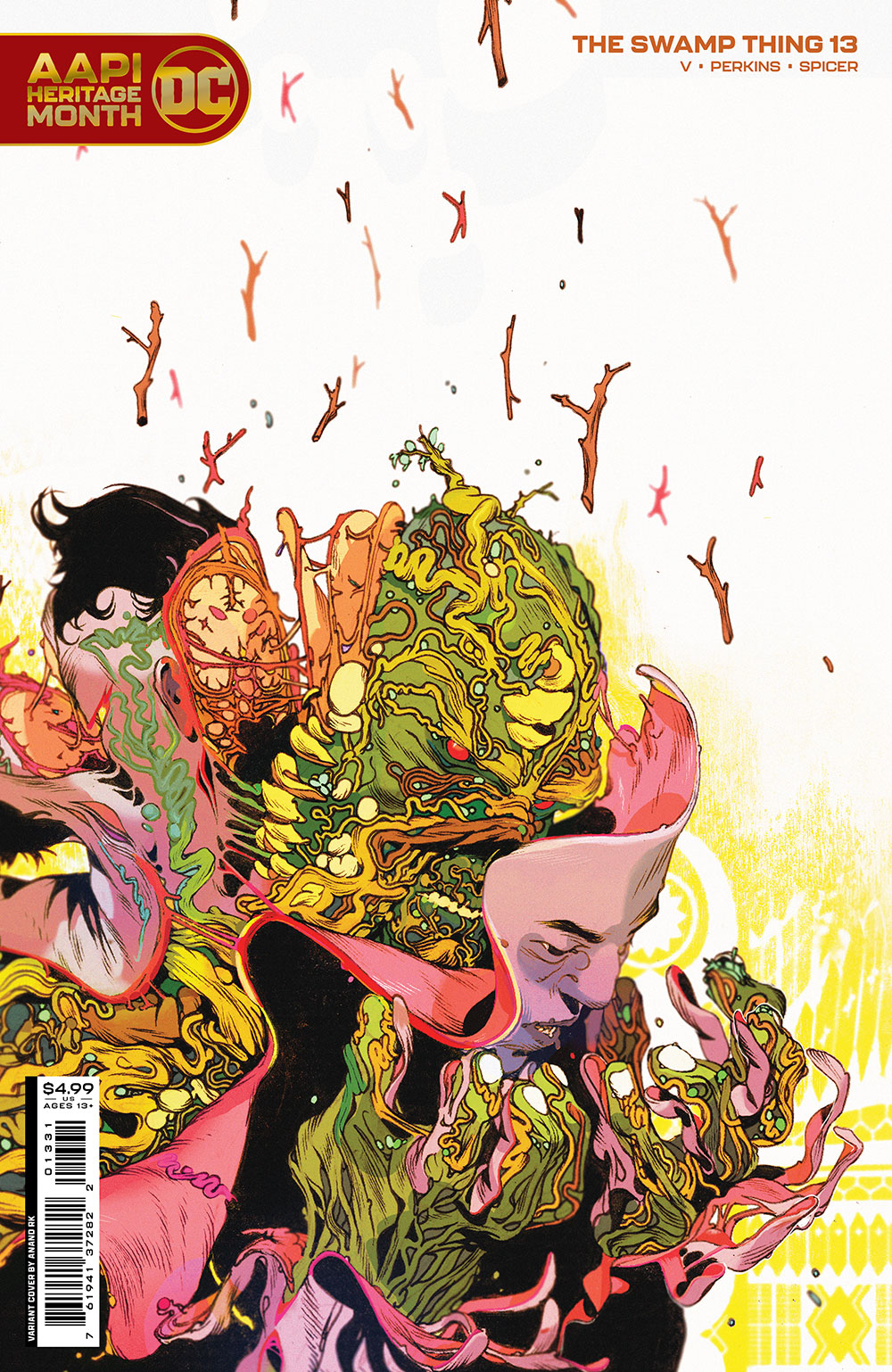 Swamp Thing #13 (Of 16) Cover C Anand Rk Aapi Card Stock Variant (2021)