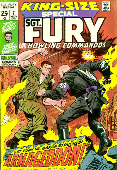 Sgt. Fury Annual #7-Fine (5.5 – 7)