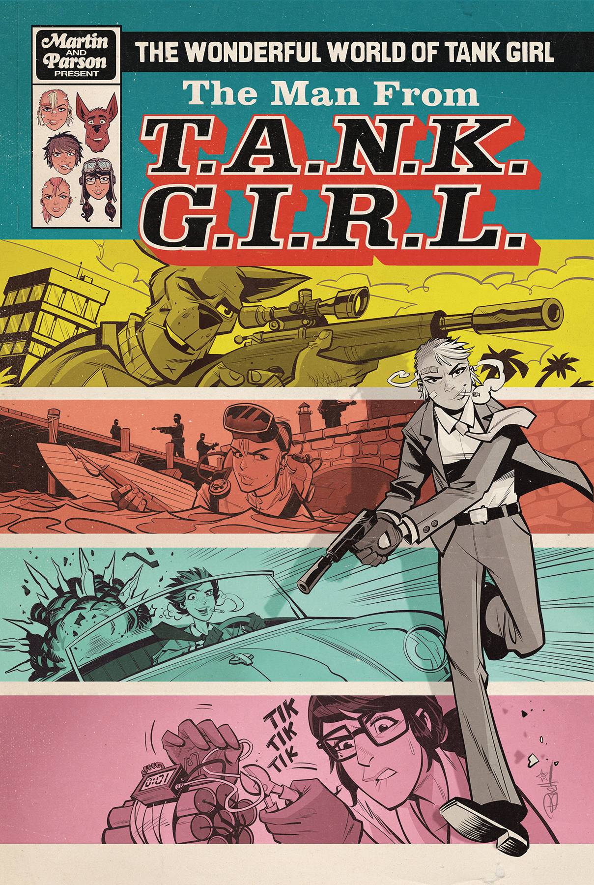 Wonderful World of Tank Girl #3 Cover A Parson