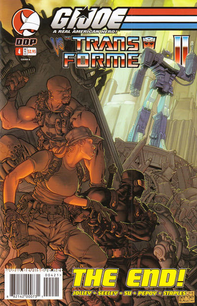 G.I. Joe Vs. The Transformers Comic Book,  Volume II #4 [Cover B - Clement Sauve / Serge Lapointe /-