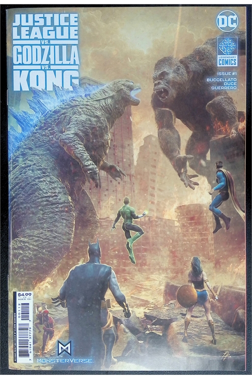 Justice League Vs. Godzilla Vs. Kong #1-Very Fine (7.5 - 9)