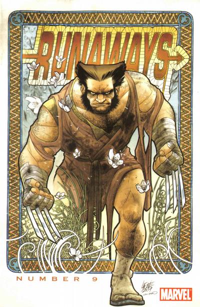 Runaways #9 (Wolverine Art Variant) (2008)