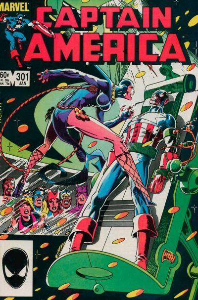 Captain America #301 [Direct]-Fine (5.5 – 7)