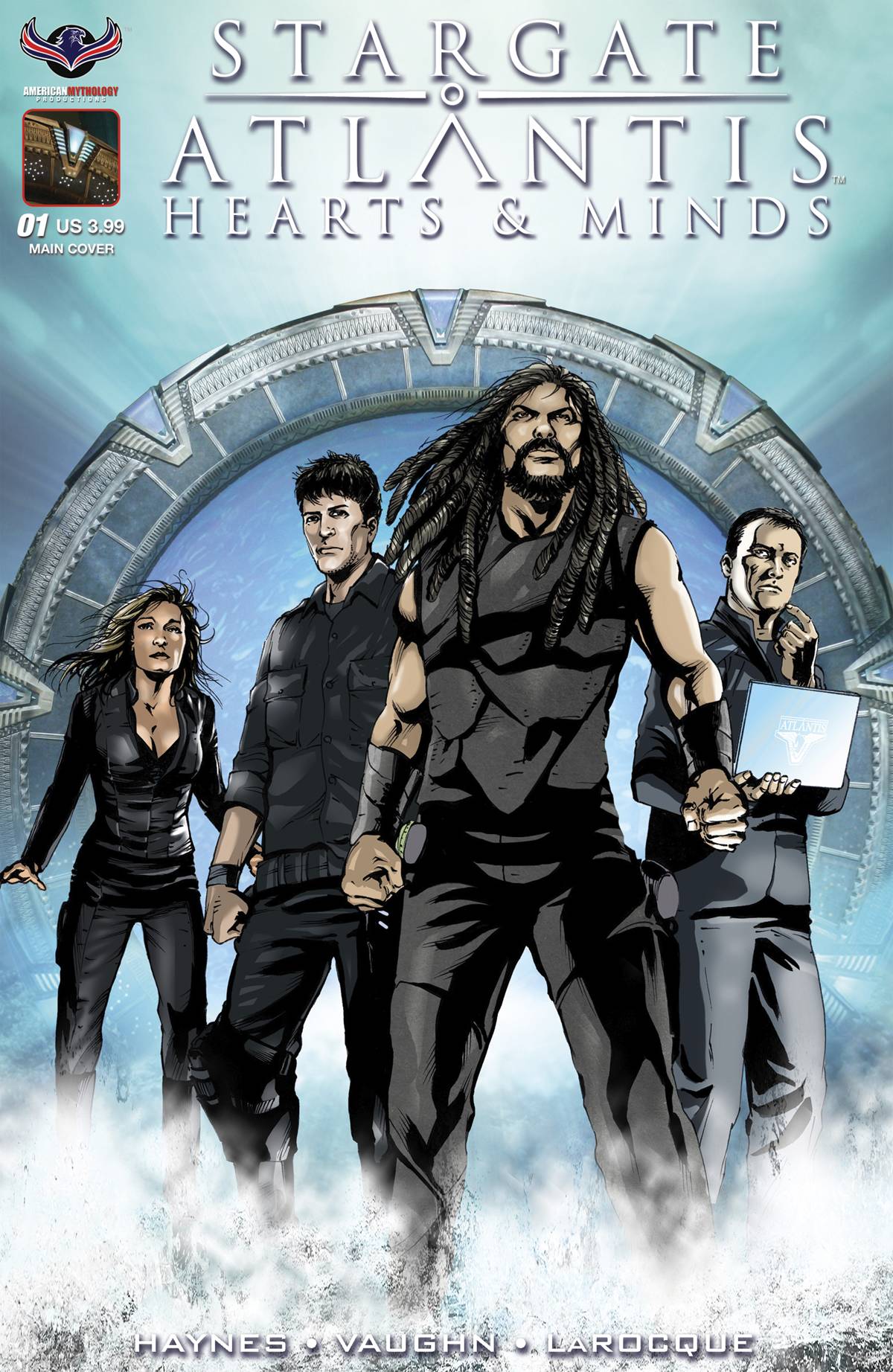 Stargate Atlantis Hearts & Minds #1 Larocque Cover