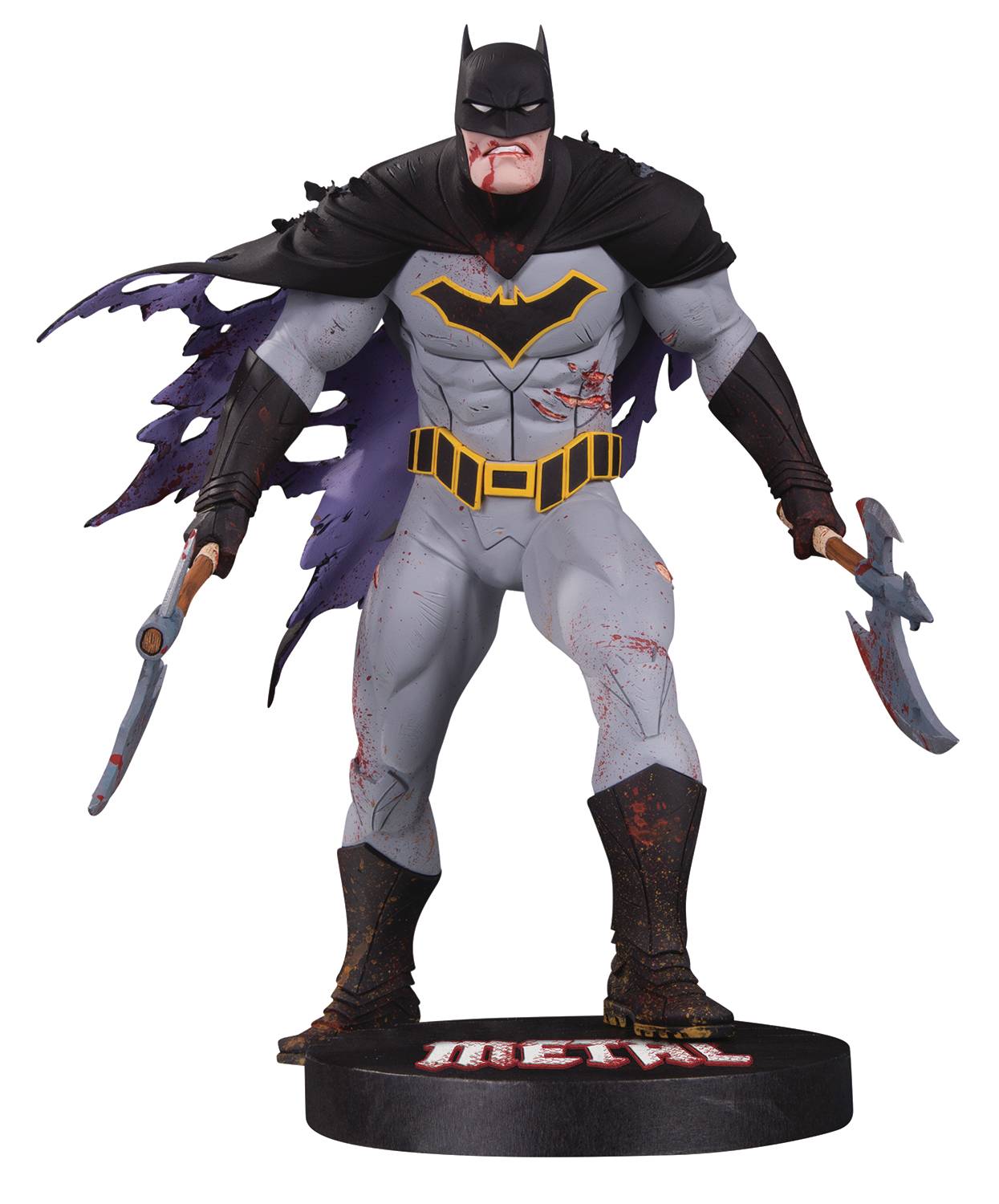 Buy DC Designer Series Metal Batman Statue By Capullo | Samurai Comics  Glendale